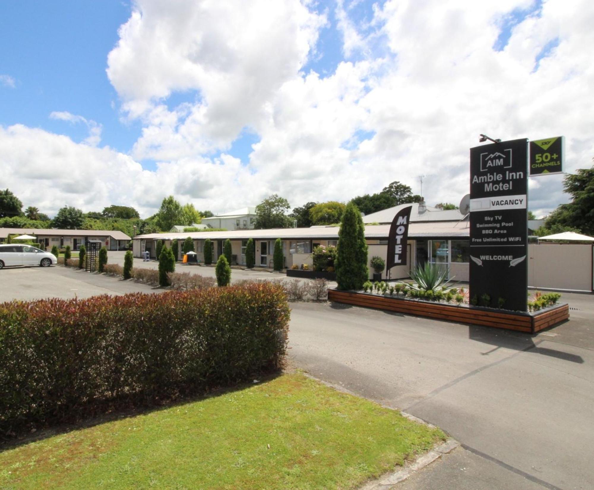 Amble Inn Motel Masterton Exterior foto